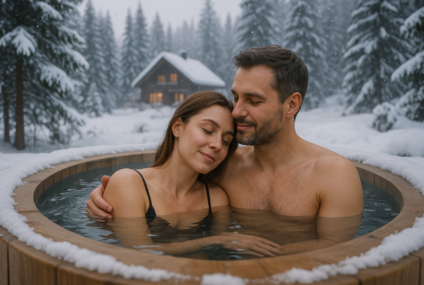 Romantika v zimě: Nejkrásnější wellness pobyty pro dva